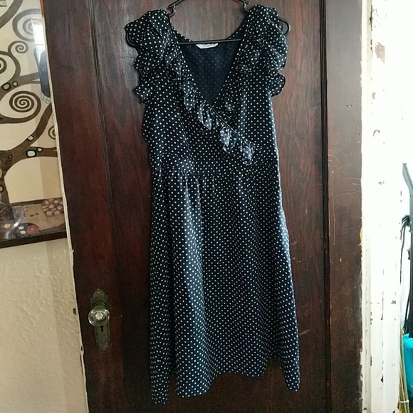 alfred sung polka dot dress